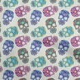 thumbnail image 1 of oneOone Cotton Cambric White Fabric Skull Sewing Craft Projects Fabric Prints By Yard 42 Inch Wide-aG, 1 of 5