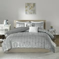 thumbnail image 3 of Home Essence Apartment Arielle Metallic Printed Duvet Cover Set, 3 of 9