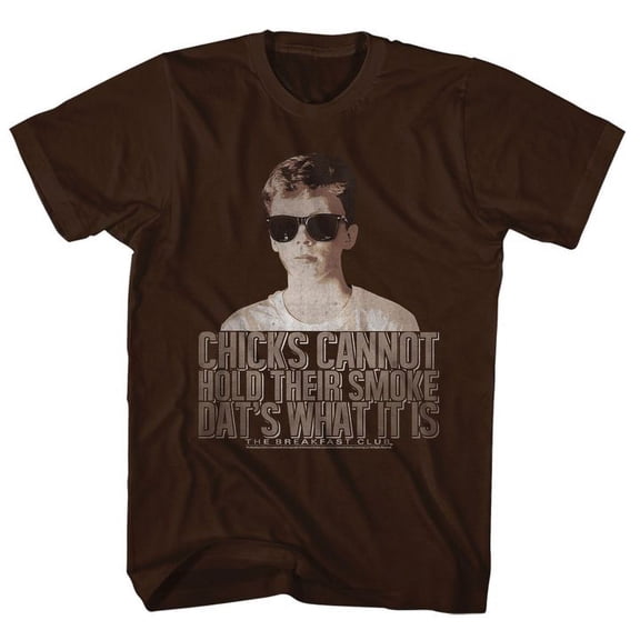 Breakfast Club Dats It Dark Chocolate Adult T-Shirt 4Xl