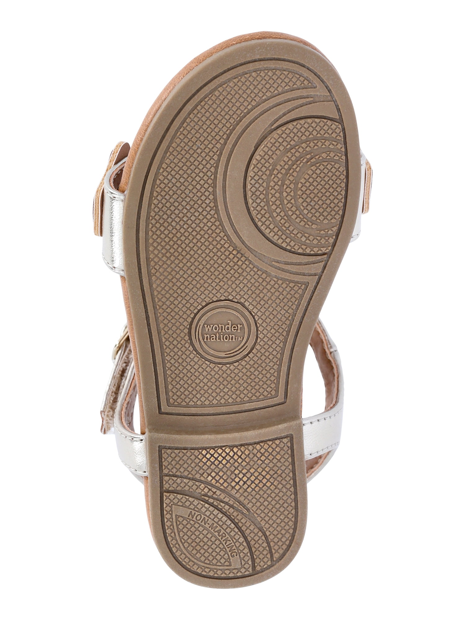 Wonder Nation Toddler Girls Nautical Sandals