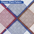 thumbnail image 5 of TSV 12pcs Handkerchiefs for Men, 16x16'' Classic Plaid Pocket Squares, Soft Cotton Hankies, 5 of 6