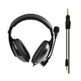 thumbnail image 2 of Havit HV-139D 3.5mm Headphone With Mic for Computer & Phone, Black & Grey, 2 of 2