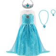 thumbnail image 1 of Disfraz de princesa de 3 a 10 años, vestidos de fiesta para niños y niñas, ropa de cumpleaños para juegos de rol, paño de Carnaval Fivean unisex, 1 of 2