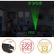 thumbnail image 5 of Reloj despertador con proyección Sincero Reloj digital USB FM 180° Verde, 5 of 5