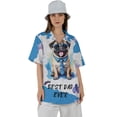 thumbnail image 4 of Happy Father's Day Best Pug Cool Dad Ever Hawaiian Shirt Breathable Summer Unisex Merch Dog Lover Gifts - 12007, 4 of 6
