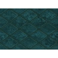 thumbnail image 1 of Ahgly Company Indoor Rectangle Patterned Teal Green Area Rugs, 3' x 5', 1 of 6