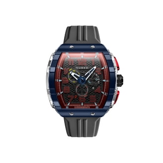 3H Italia DPS1AN 52mm Ocean Divers Steel Watch Black And Orange