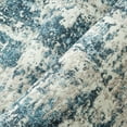 thumbnail image 6 of BERTHMEER 6'x9' Modern Area Rug for Living Room Bedroom Dining Room Washable Non-Slip Abstract 3D Textured Hard Rugs, Blue Multi, 6 of 6