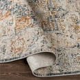 thumbnail image 5 of Surya Laila LAA-2313 94x123" Rectangle Traditional Fabric Rug in Cream/Teal, 5 of 7