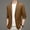 Khaki, variant on SCSAlgin Men's Slim Fit Casual Solid Color One Button Blazer Jacket