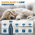 thumbnail image 5 of Electric Dog Nail Trimmer Cats Toenail Trimmers Pet Nail Grinder 5-Speed USB Electric Rechargeable, 5 of 10