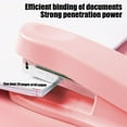 thumbnail image 6 of up to 65% off karymi Effortless Stapler Compact and Portable Office and Student Stationery Macaron Colored Medium Sized Stapler Room Decor, 6 of 6
