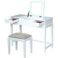 thumbnail image 2 of Vanity Table with Vanity Bench, Snow White, 2 of 2