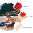 thumbnail image 3 of MasteelfCA 1 Pce Instrument de Roulettes pour Enfants Manche Long en Bois Instrument de Musique Jouet en Bois Roulettes Jouet Musical pour Bébé (Rouge), 3 of 7