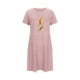 thumbnail image 5 of Camisón corto de talla grande para mujer, camisón de manga corta con estampado de pecho a la moda, camisón para mujer, 5 of 7