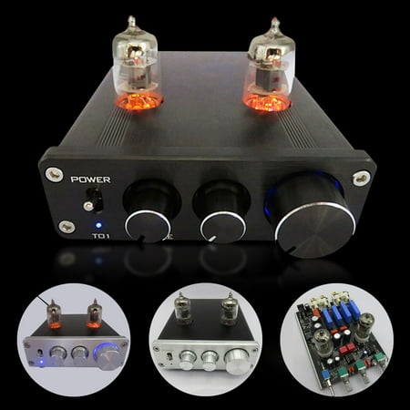 Aluminum HiFi Buffer Preamp Audio Mini 6J1 Valve & Vacuum Tube Stereo Pre-Amplifier