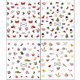 thumbnail image 5 of Pegatinas para uñas para decoración de uñas, pegatinas para uñas para mujer, decoración de uñas, apliques, pegatinas para uñas, muñeco de nieve, árbol de Navidad, pegatinas para uñas, infiltración de, 5 of 5