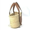 thumbnail image 3 of Pre-Owned Loewe 327.02.S92 anagram Basket small basket bag Hand Bag Beige (Good), 3 of 15