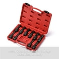 thumbnail image 4 of CASOMAN 10 PCS 1/2" Drive Deep Universal Impact Socket Set, Metric,10-19mm, 4 of 8