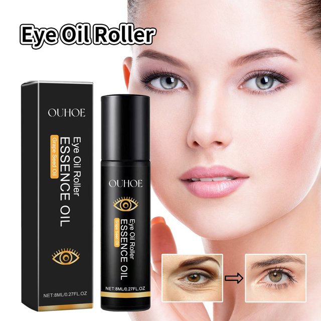 Fiudx Ofertas De La Semana Aceite Para Ojos Antiarrugas, Hidratante Y Mejora Las Líneas Finas Y Los Ojos Negros, Levanta Y Reafirma El Cuidado De Los Ojos, 8Ml