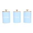 thumbnail image 2 of 3PCS Canister Sets for Kitchen Counter, Storage Canister Multifunctional Storage Jar with Lid for Tea Coffee Sugar, Kitchen Canister Set Food Container Organizer, 2 of 7