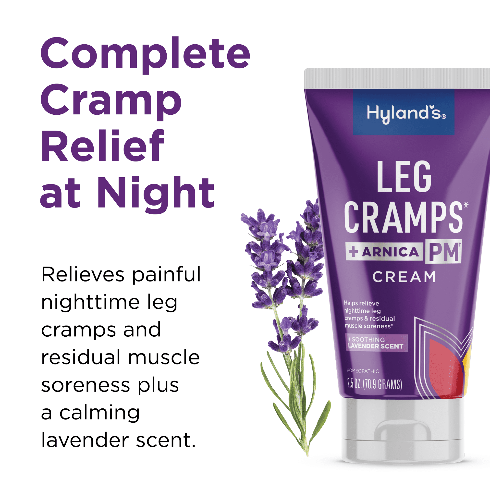 Hyland's Leg Cramps + Arnica PM Cream, 2.5oz