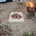 thumbnail image 4 of Phenofice Barbecue Bonfire Rack Stainless Steel 1Pack for Bonfire Party Outdoor Enthusiasts, 4 of 8