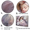 thumbnail image 3 of Designart "Mary'S Maternal Mauve Christianity" Christianity Floater Framed Wall Decor, 3 of 5
