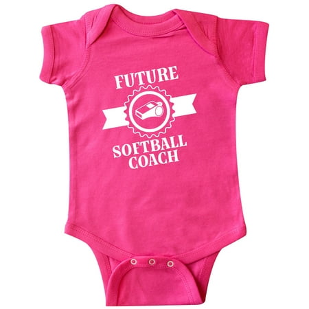 

Inktastic Future Softball Coach Girls Gift Baby Girl Bodysuit