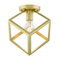thumbnail image 3 of Golden Lighting Cassio 1-light Flush Mount in Olympic Gold, 3 of 5