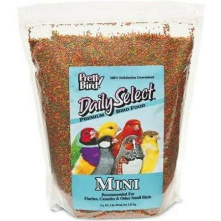 Pretty Bird Daily Select Premium Bird Food - Mini (5 lbs)