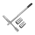 thumbnail image 4 of Llave de tuercas extendida de 4 vías, ahorradora de mano de obra, portátil, liviana, para vehículo, camión, juego de llaves de tuercas desmontables,, 4 of 8