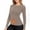 Khaki, variant on Fnooota Womens Thermal Tops, Crew Neck Base Layer Slim Fit Long Sleeve Layering Undershirts Khaki Size S-2XL