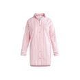 thumbnail image 6 of Joyspun Women’s Woven Long Sleeve Button Front Sleepshirt, Sizes XS-3X, 6 of 6