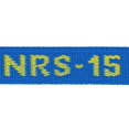 NRS Single 1" Long Heavy Duty Tie Down Boating & Kayaking Strap, Blue (15 Feet)