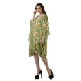 thumbnail image 4 of Moomaya Beach Kaftan Bikini Cover up Women Georgette Midi Dress Short Caftan, 4 of 6