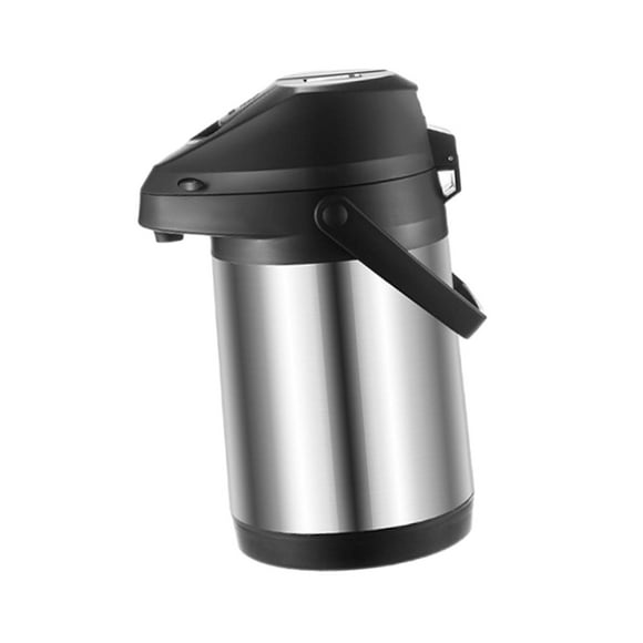 Jarra de café Airpot para agua fría o caliente, dispensador de bebidas con palanca, dispensador de bebidas calientes para el hogar, cocina, oficina, , 3L Macarena Jarra de café Airpot