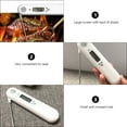 thumbnail image 4 of Miangastore Professional Meat Thermometer Abs White 1Pcs 15.2x1.4x0.6in, 4 of 8