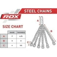 thumbnail image 1 of RDX Heavy Duty Boxing Punch Bag Iron 6 Panel Chains Wall Mount Hanger, 1 of 5