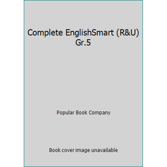 Pre-Owned Complete EnglishSmart (R&U)Gr.5 (Paperback) 1897457057 9781897457054