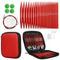 thumbnail image 2 of Knitting Needles Set Various Sizes Available Detachable Circular Interchangeable Knitting Needles Crochet Kit with Storage Bag, 2 of 6