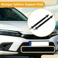 thumbnail image 3 of Unique Bargains 2pcs 100mm/3.94in Adjustable Front Bumper Lip Splitter Strut Support Bars Black, 3 of 6