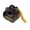 Black, variant on 50 Pack Graduation Candy Boxes Doctoral Hat Shape Black Party Favor Gift Boxes for Graduation Party Supplies