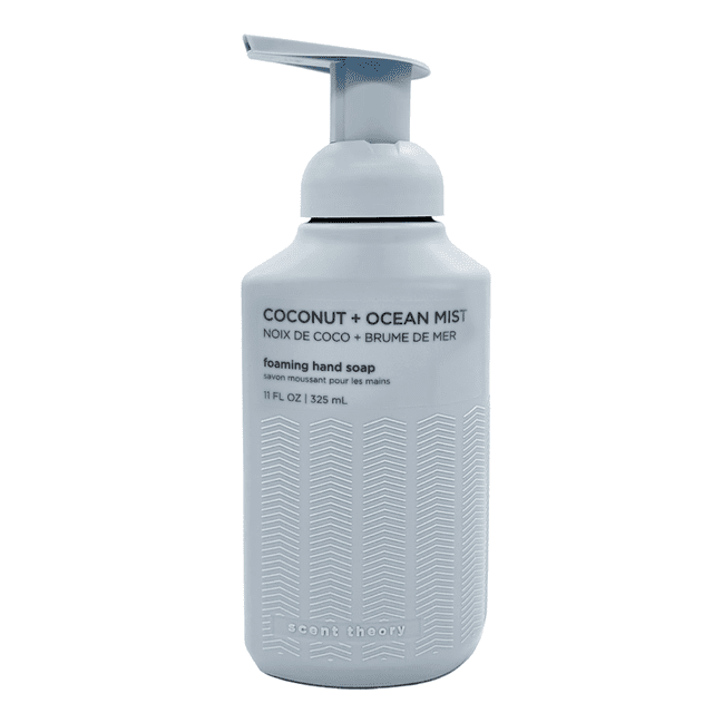 Scent Theory Foaming Hand Soap, Coconut and Ocean Mist, 11 fl oz