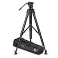thumbnail image 3 of Sachtler aktiv10T 100mm Fluid Head with flowtech 100 Carbon Fiber Tripod and Mid-Level Spreader, 3 of 10