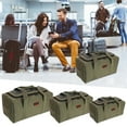 thumbnail image 1 of Xihbxyly Bolsa de Viaje de Lona, Gran Capacidad, Poliéster Resistente, Correas de Hombro Cómodas, Organizador de Equipo para Exteriores, Tienda de Campaña Autónoma para Hombre, Porta Saco de Dormir,, 1 of 2