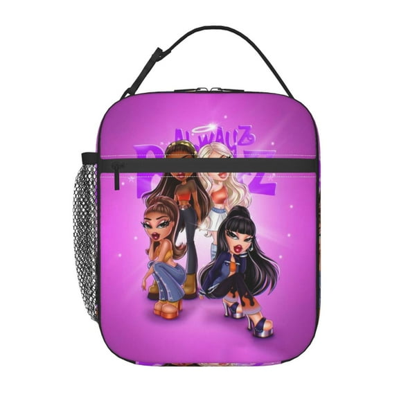 Brat-z Lunch Bag Portable Lnsulation Lunch Box Multifunctional Reusable Tote Bag for Office Work Picnic Unisex