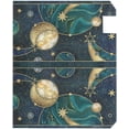 thumbnail image 2 of GZHJMY Galaxy Cosmic Planets Green Marble Magnetic Mailbox Cover Standard Size Mailbox Wraps MailWraps Post Letter Box Cover Garden Yard 21 x 18 in Home Decor, 2 of 7