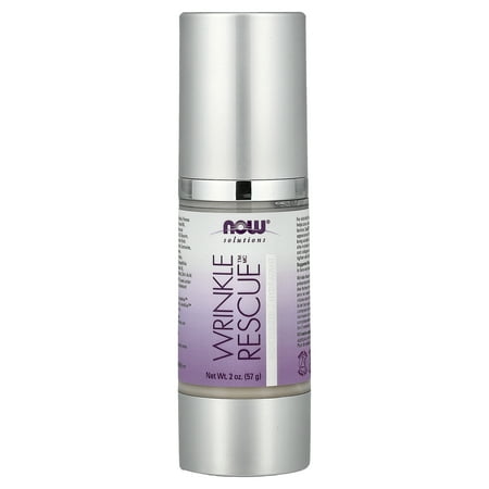 NOW Foods Solutions Wrinkle Rescue Moisturizer, 2 Oz