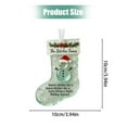 thumbnail image 4 of JMKQLZ Festive 2D Flat Sea Glass Style Acrylic Hanging Ornament, Versatile Christmas Tree Decoration for home Decor and Seasonal Celebrations, 4 of 5